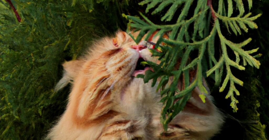 Diagnosis of European Cypress Poisoning in Cats
