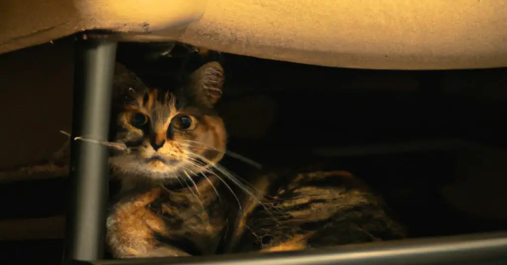 Understand Why Your Cat is Trying to Get Under the Recliner