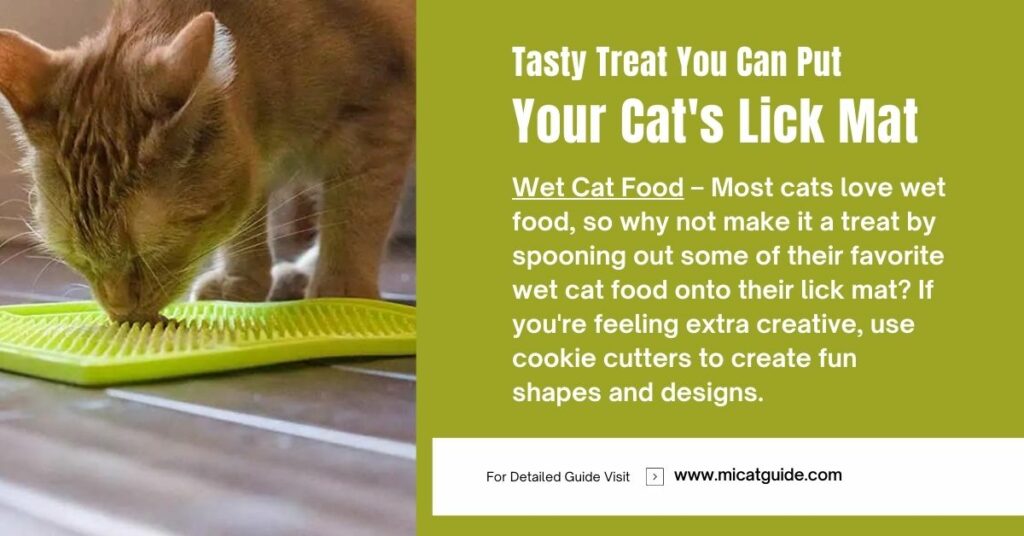 Tasty Treat You Can Put on Your Cat's Lick Mat